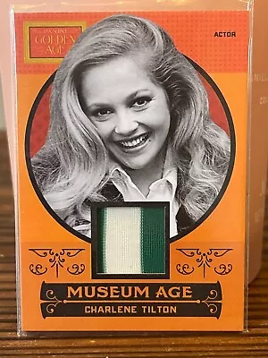 2014 Panini Golden Age #33 Museum Age Charlene Tilton Two-Color Relic! • $0.99