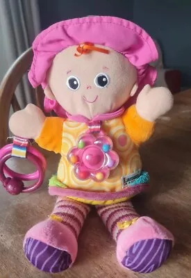 Lamaze Emily Doll Sensory Baby Toy 12” Soft Plush Toy Clip On Pram Car Seat • £4.99