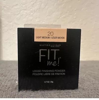 Maybelline Fit Me Loose Finishing Powder 20 Light Mediumsealed accept Offers • $9.42