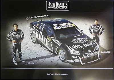 Holden Commodore VE Jack Daniel's Racing Todd Rick Kelly V8 Supercars Poster • $18