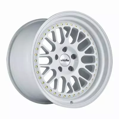 18x9.5 +22 Whistler SK1 5x114.3 Gloss White Rims (Set Of 4) • $889