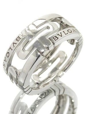 $943.47 • Buy BVLGARI K18WG Parentesi Ring #T136