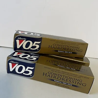 Alberto VO5 Conditioning Hairdressing For Normal/Dry Hair 1.5 Oz - Lot Of 3 NOS • $18.95