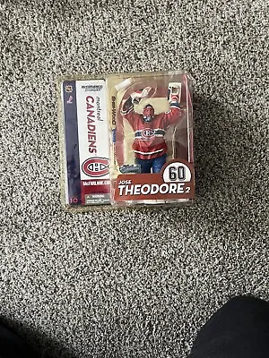 NHL Jose Theodore Action Figure Montreal Canadiens #60 McFarlane 2005 NEW • $12.99