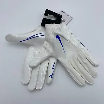 Nike Receiver Gloves Mens Vapor Jet 7.0 Adult Football Blue N.100.3505 XXL • $29.99