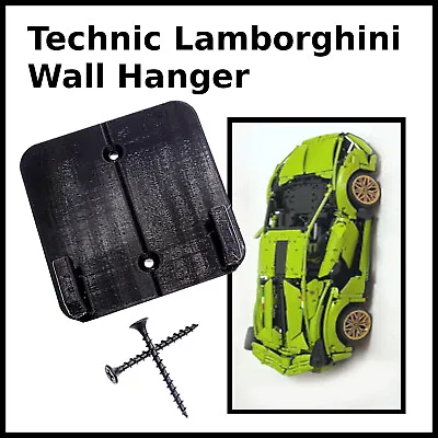 3D Printed Custom Wall Mount For Lego Technic Supercar-Series Lamborghini #42115 • $12.84