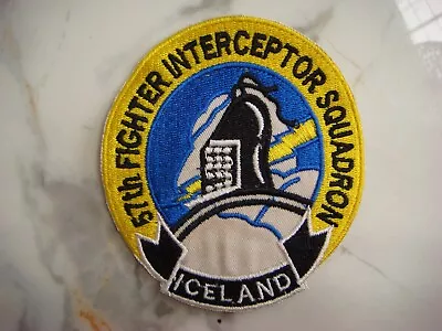 $11.48 • Buy US 57th FIGHTER INTERCEPTOR SQUADRON ICELAND PATCH
