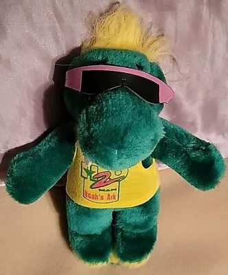 Vintage H2O Man Noah's Ark Alligator 10  Plush Wisconsin Dells Water Park 1980's • $34.99