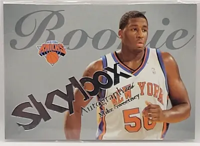 03-04 Skybox Autographics Mike Sweetney Silver Parallel Rookie #15/150 • $5.75