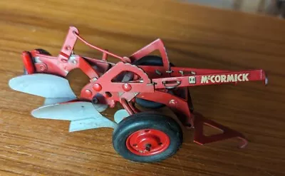 Vintage Eska IH-International Harvester McCormick 2-bottom Disc Plow Farm Toy • $49.99