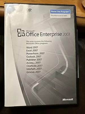 NEW Microsoft Office Enterprise 2007  Home Use W/Key Word PowerPoint Excel • $27