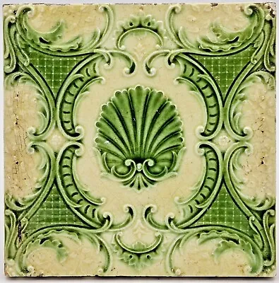 Antique Fireplace Tile Maw & Co C1906 AE6 • $31.08