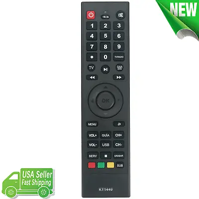 Replace KT1440 Universal  Remote Control For Haier Panda ATEC DTV Gelec Soyea TV • $10.94