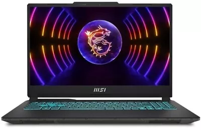 Gaming Laptop MSI Cyborg 15 15.6  512GB SSD Intel Core I5 16GB RAM RTX 4060 • £729.99