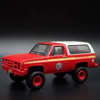 1984 Chevrolet Blazer M1009 Squarebody Alasaka Fire 1:64 Scale Diecast Model Car • $9.99