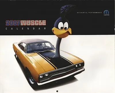 MOPAR - Muscle Cars - 2007 Calendar • $10.50