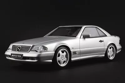 Mercedes Benz SL73 AMG Silver R129 OT240 OttoMobile 1:18 Otto No Norev GT Spirit • $275