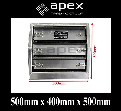 $400 • Buy Brand New Aluminium Plate Toolbox Tool Box Drawers - Ute Truck Car Storage - 545