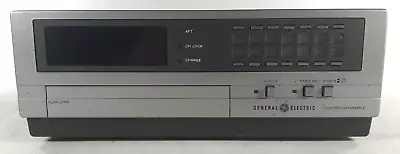 GE General Electric 1CVT610 Portable Electronic Channel Tuner Works With VCR • $30.96