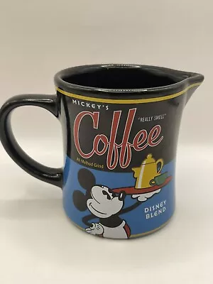 Mickey's Coffee Mickey Mouse Creamer New Never Used - Disney Theme Parks. • $23.99