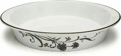 Mikasa Cocoa Blossom Pie Dish G7837 • $74.99