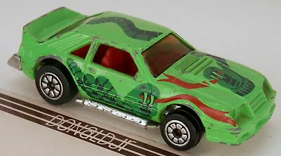 Kenner Fast 111's KING COBRA (custom Ford Mustang) Green (N.Carolina) 1/64 • $9.80