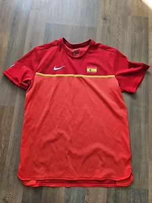 Nike Nadal 2016 Olympic Games Spain Shirt Very Rare Size L • £170