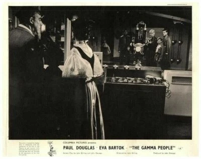 $41.12 • Buy The Gamma People Original Lobby Card Paul Douglas Jocelyn Lane Walter Rilla 1956