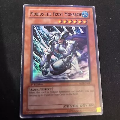 Yu-Gi-Oh! TCG Mobius The Frost Monarch SOD-EN022 1st Edition Super Rare • $8.50