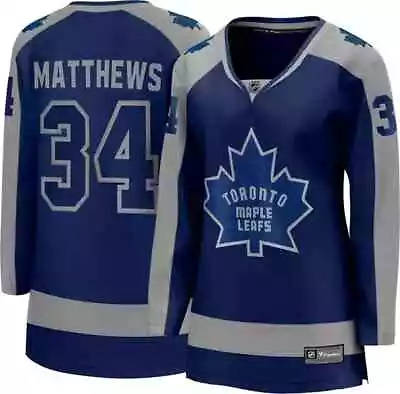 Auston Matthews Toronto Maple Leafs Womens Fanatics Special Edition Jersey Small • $125