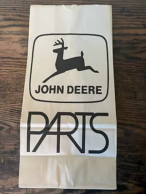 1960-70s Era John Deere Tractor Parts Large Advertising Paper Bag VINTAGE • $4