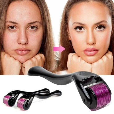 $10.29 • Buy Derma Roller Titanium Micro Needle Skin Care Growth Beard Hair Regeneration NEW'