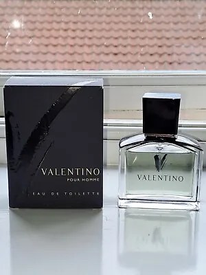 Valentino V Pour Homme Eau De Toilette 50 Ml Very Rare & Discontinued See Level • £114.99