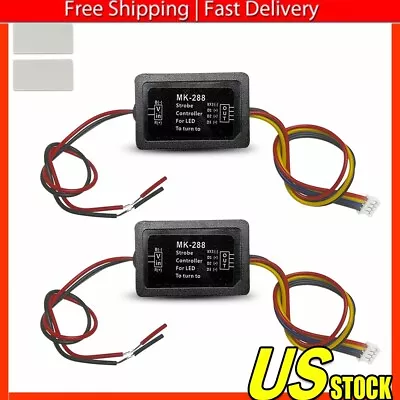 2X 3-Step Sequential Flow Semi Flash Dynamic Chase Tail Light Module Boxes • $14.99