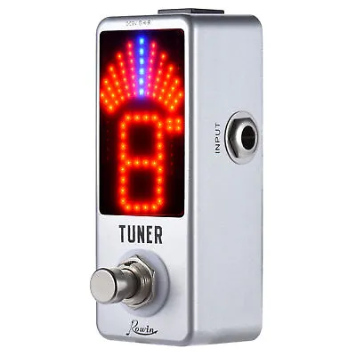 $28.16 • Buy Chromatic Tuner Pedal Effect  Display True Bypass Guitar Bass   E8U4