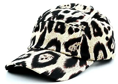 Neff Headwear Leopard Print Leo 5 Panel Racer Camper Adjustable Cap Hat  • $23.95