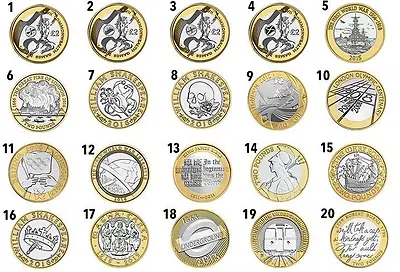  Coins £2 Rare Two Pound Coins 1986-2021 N. Irelandolympic Austinbreast Cancer • £65