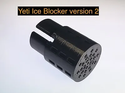 BLACK Ice Blocker For Yeti Rambler Cups And Jugs • $5