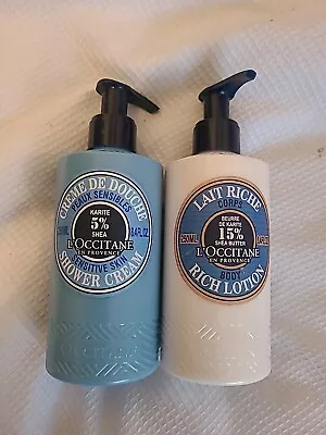L'occitane Shower Cream And Body Lotion  Both 250ml • £22