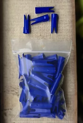 Vintage Bear Archery 11/32 Mercury Speed Nocks Blue New Old Stock 50 Count • $9.99