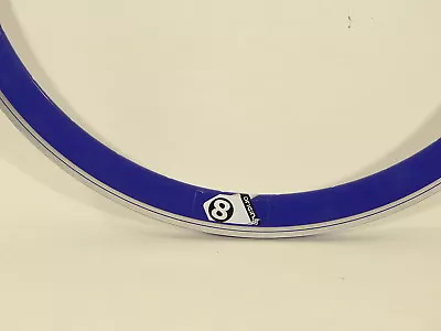 Origin8 Trak Attak Deep-V Gloss Blue 32 Hole 700c Rim W/MSW Fixie Track  O8 21 • $49.99