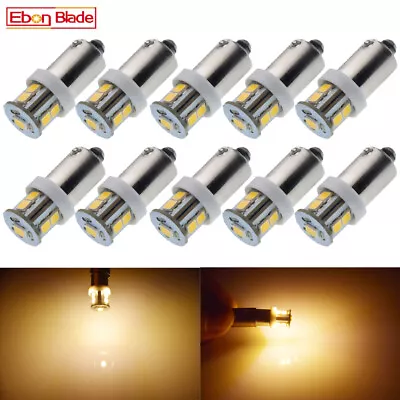 10X 6V DC BAX9S H6W 150° Degree WARM WHITE CLASSIC CAR MOTORCYCLE LED BULB 6Volt • $11.67