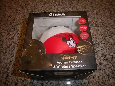 Disney Minnie Mouse Wireless Speaker/aroma Diffuser With Led Lights - Nib • $18