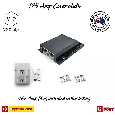 $39.75 • Buy 175Amp Anderson Plug Plus Mounting Mount Bracket Cover Fit Anderson