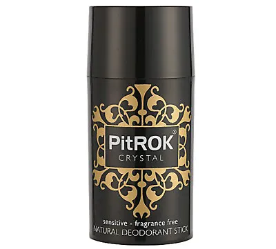 Crystal Natural Deodorant Stick PitRok 100g Day Long Protection Against Odour • £10.14