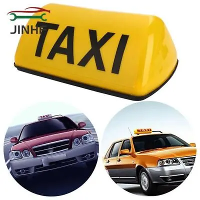 12v Taxi Roof Lamp Cab Sign Roof Top Topper Car Magnetic LED Light Waterproof Br • $10.99