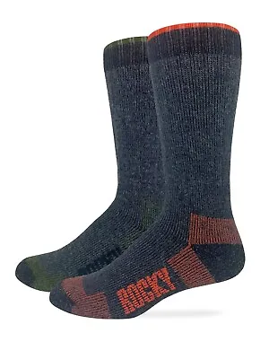 Rocky Mens Heavyweight Merino Wool Blend Boot Socks 2 Pair Pack • $15.99