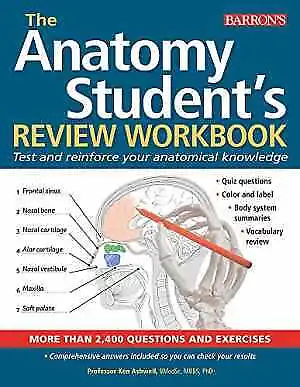 Anatomy Student's Review - Paperback By Ashwell Ph.D. Ken - Acceptable N • $11.70