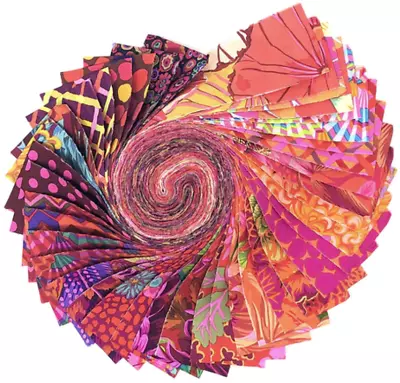 Kaffe Fassett Collective Equator Jelly Roll 40pc Bundle Fabric Quilt Design Roll • £43