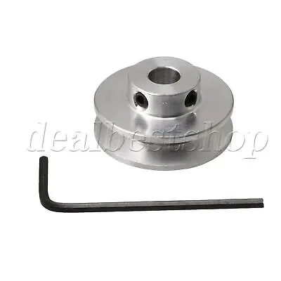 $7.62 • Buy 7mm Hole Diameter V-type Step Pulley Wheel Fit With 3-5MM PU Round Belt